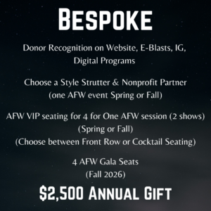 Bespoke Donor Package