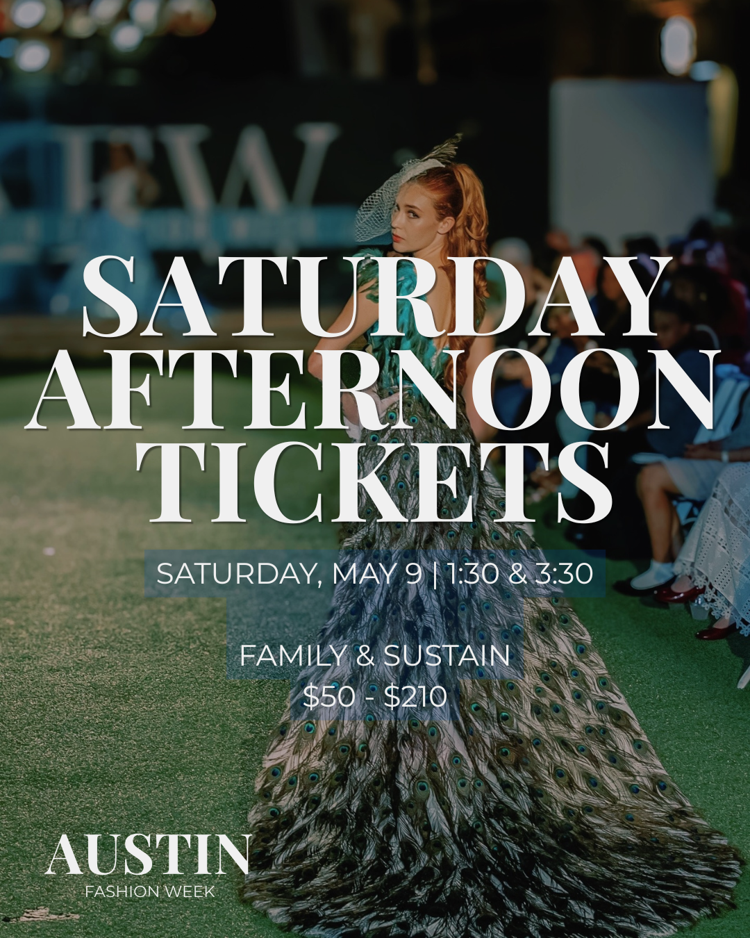 Saturday Afternoon Shows: FAMILY & SUSTAIN