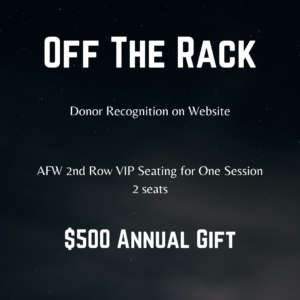 Off the Rack Donor Package